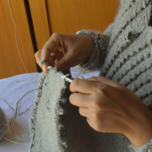 aprende a crear un hermoso jersey de lana para mujer paso a paso