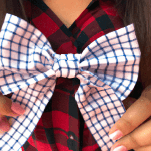 dale un toque de estilo a tu look con un lazo de cinta ancha